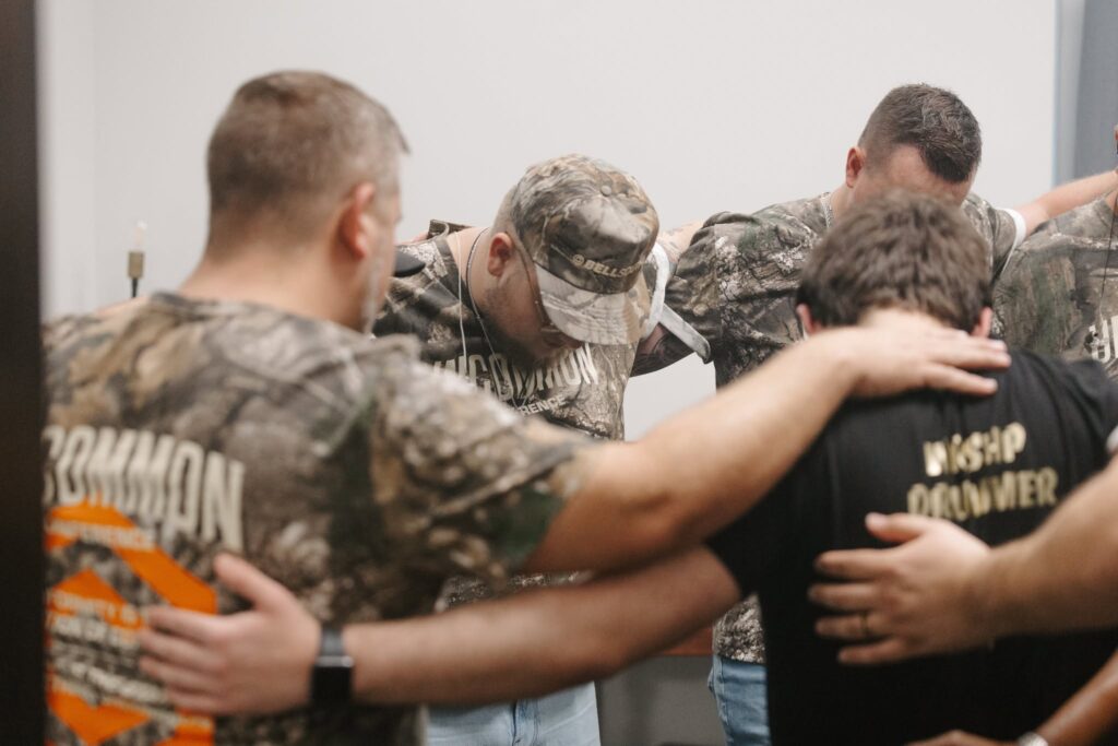 Men participating in the conference